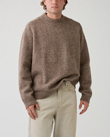 A.P.C. Pull Dylan Taupe Knitwear Men