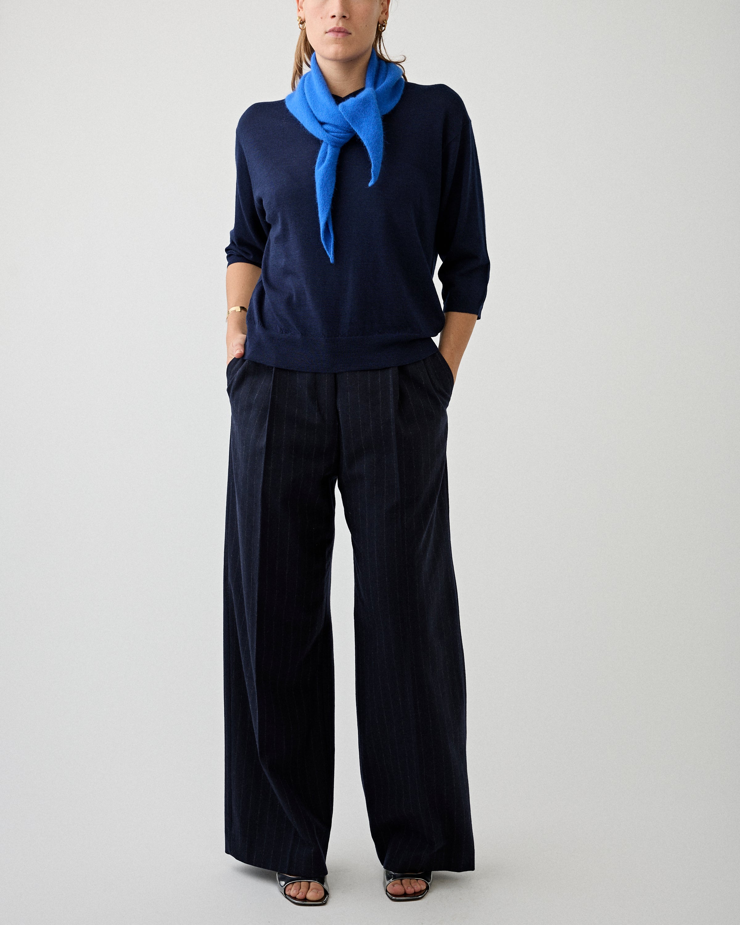 A.P.C. Pantalon Ginny Dark Navy Pants Women
