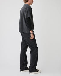OrSlow Vintage Fade Skull Print T-Shirt Black T-shirt S/S Men