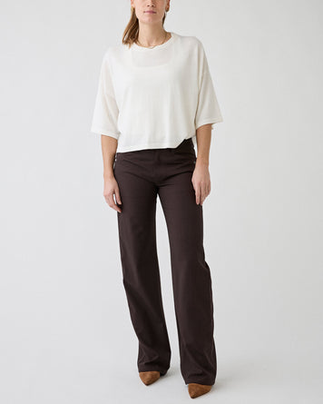 6397 Western Trouser Brown Pants Women