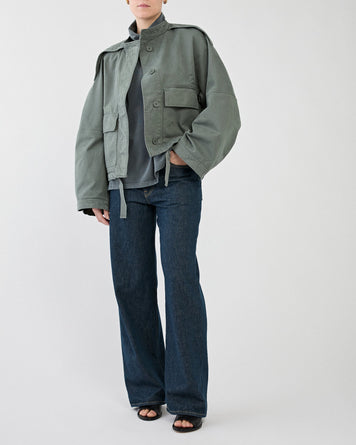 Christian Wijnants Julora Dark Steel JKT Short Women