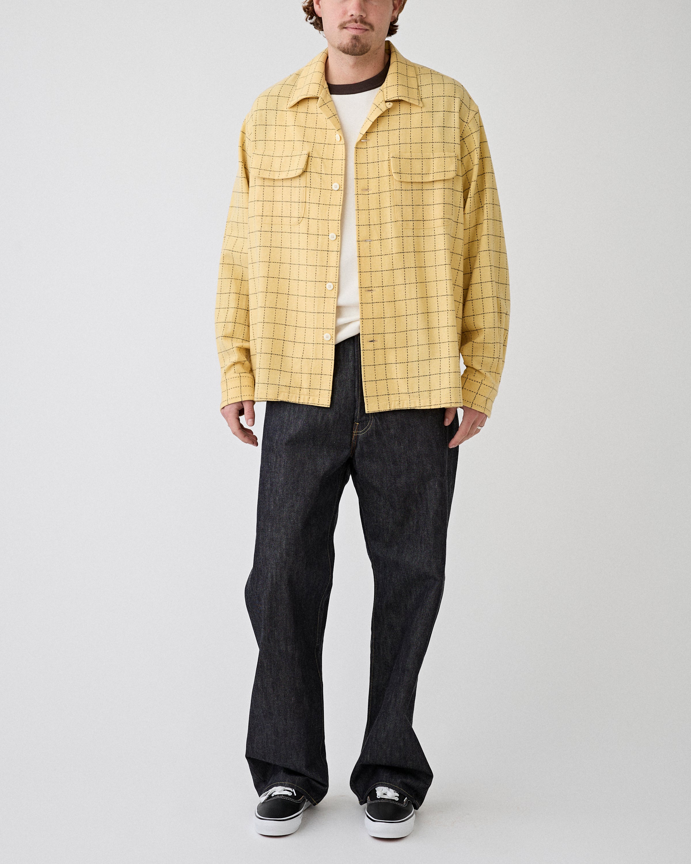 Visvim Social Sculpture 01 Wide Raw Denim Men