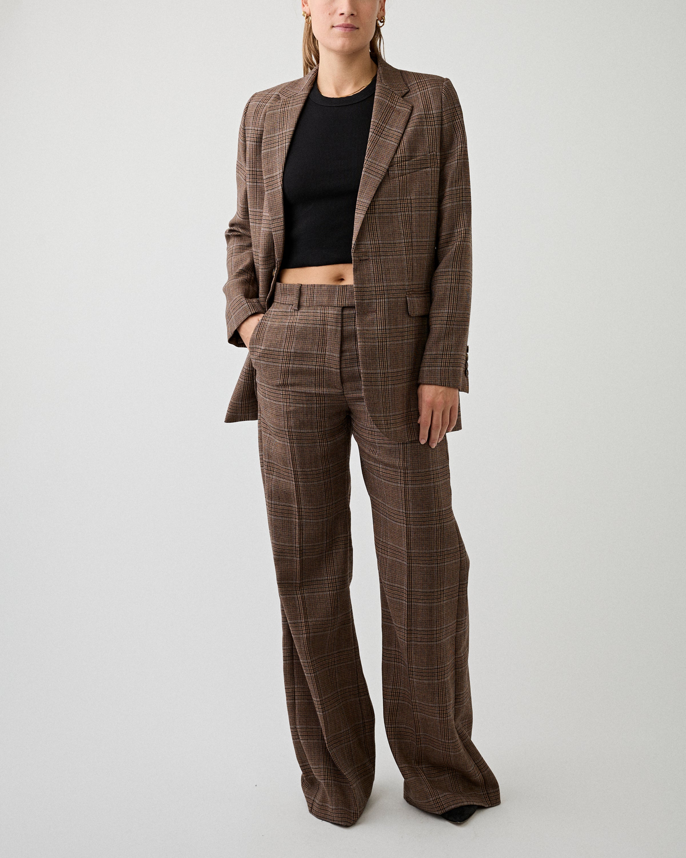 A.P.C. Pantalon Jude Brown Pants Women