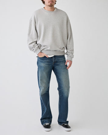 Tenue. Kelly Sweat Grey Melange Sweater Unisex