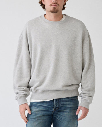 Tenue. Kelly Sweat Grey Melange Sweater Unisex