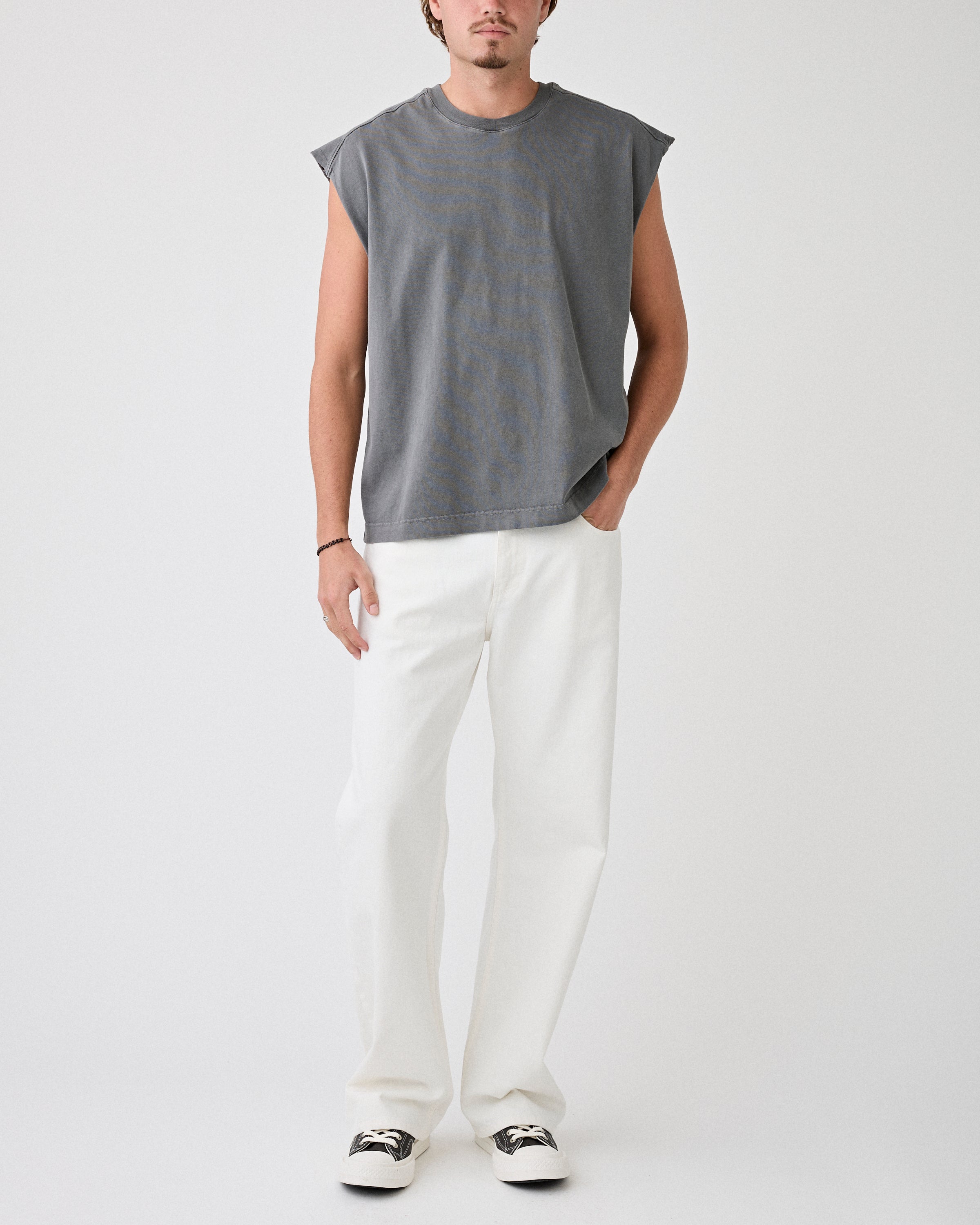 Tenue. Jovi Sleeveless T-Shirt Basalt T-shirt S/S Men