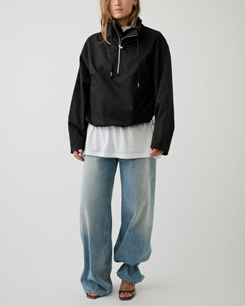 Agolde Lydia Jacket Black JKT Short Women