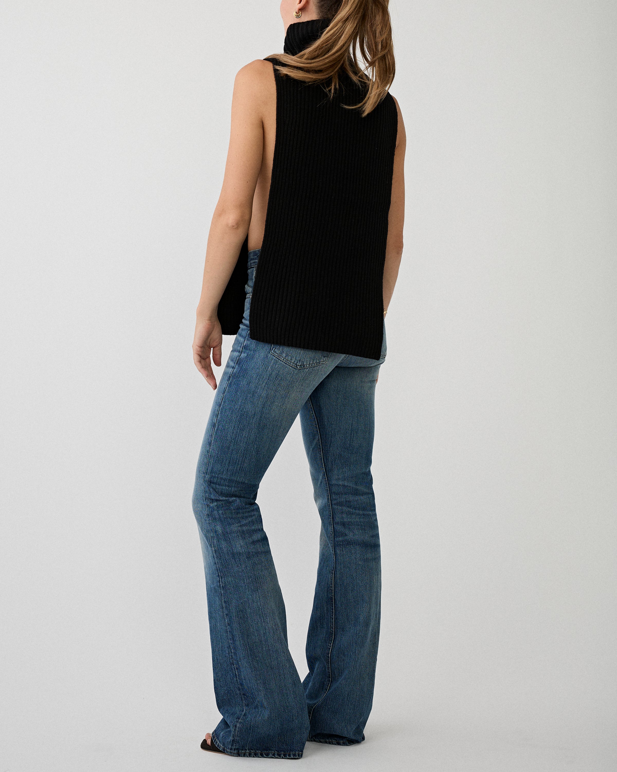 Christian Wijnants Kawsar Knitted Top Black Knitwear Women