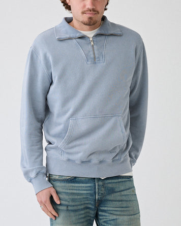A.P.C. Camionneur Light Blue Sweater Men