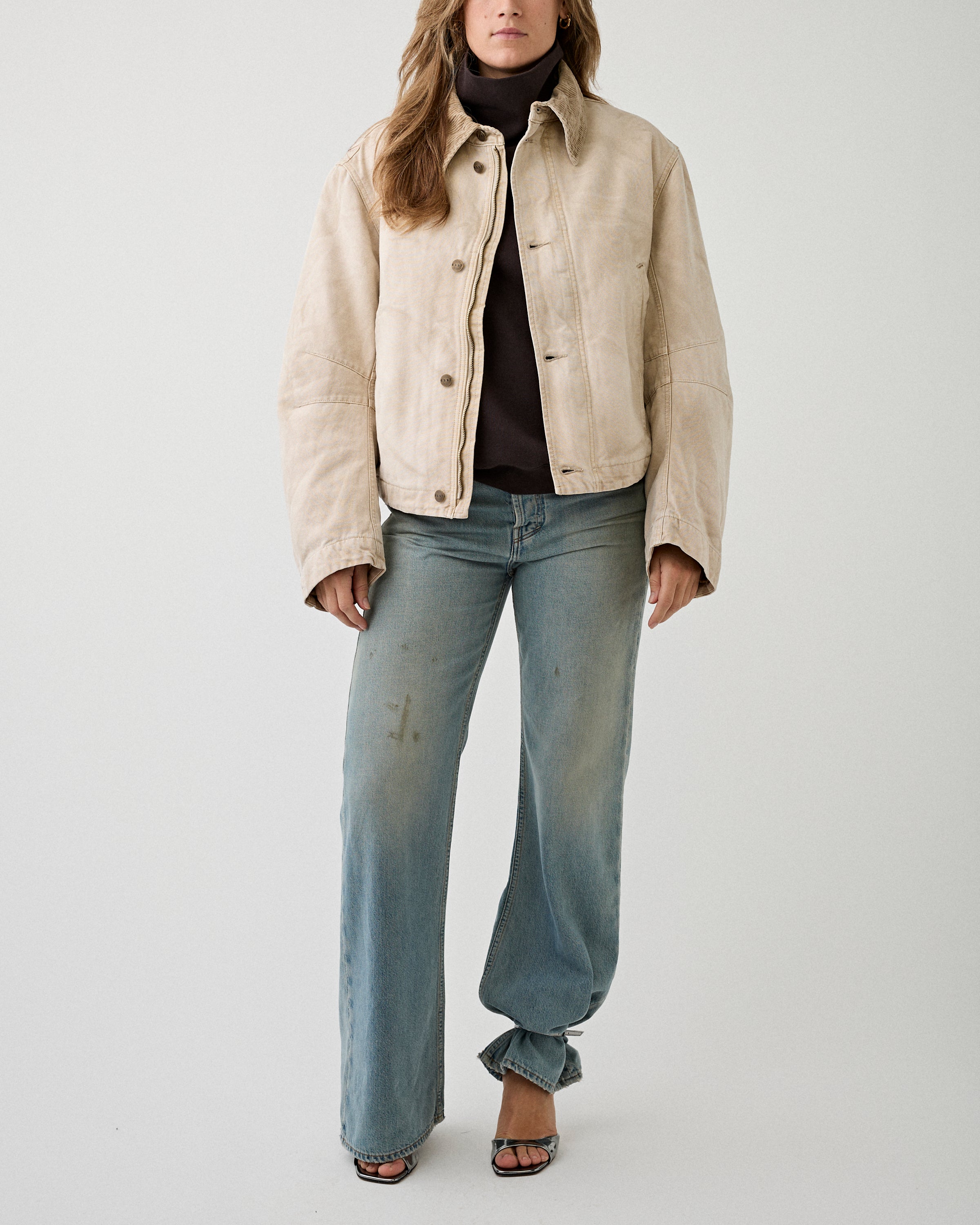 6397 Flight Jacket Bisque JKT Short Women