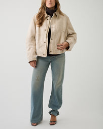 6397 Flight Jacket Bisque JKT Short Women