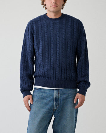 A.P.C. Pull Stendhal Marine Knitwear Men
