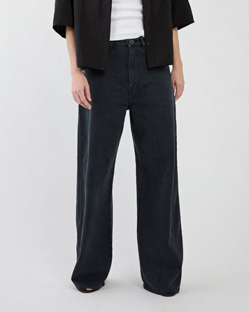 Christian Wijnants Pullos Deep Petrol Denim Women