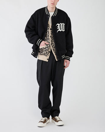 Wacko Maria Varsity Jacket (Type-1) Black JKT Short Men