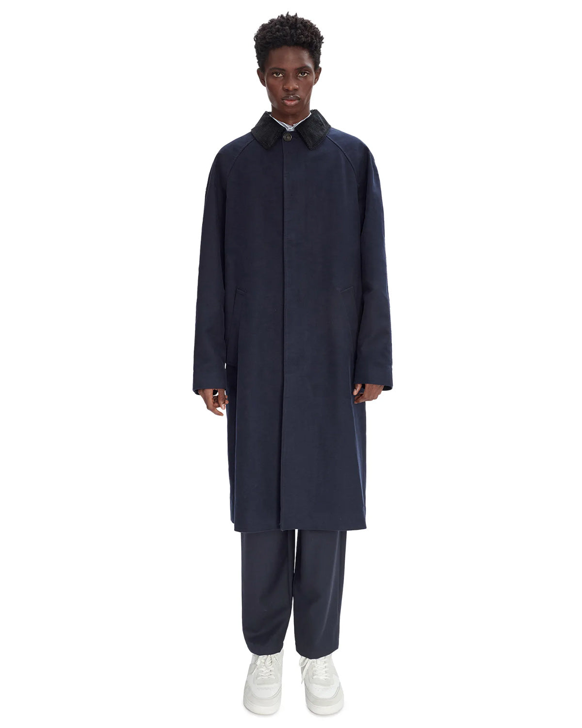 A.P.C. Mac Gaspard Dark Navy JKT Long Men