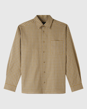 A.P.C. Chemise Malo Yellow Shirts L/S Men