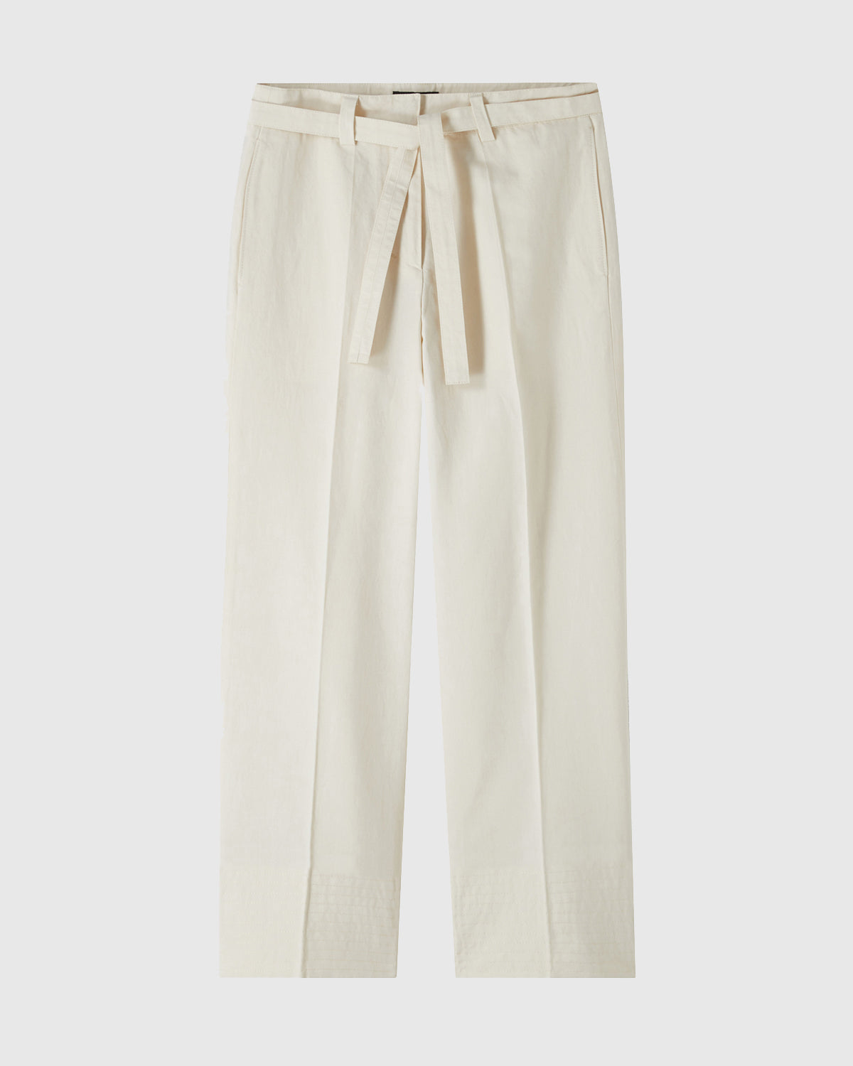 A.P.C. Pantalon Mara Ecru WOMEN PANTS