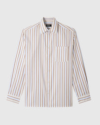 A.P.C. Chemise Mateo Logo Vanilla Shirts L/S Men