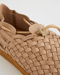 Malibu Sandals Latigo Suede Vegan Leather Beige Shoes Leather Unisex