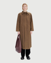 A.P.C. Manteau Gaia Military Khaki WOMEN OUTERWEAR