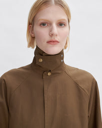 A.P.C. Manteau Gaia Military Khaki WOMEN OUTERWEAR