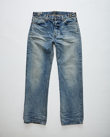 Mastercraft Union Showa Relaxed 'OMOI X' Light Vintage Denim Men