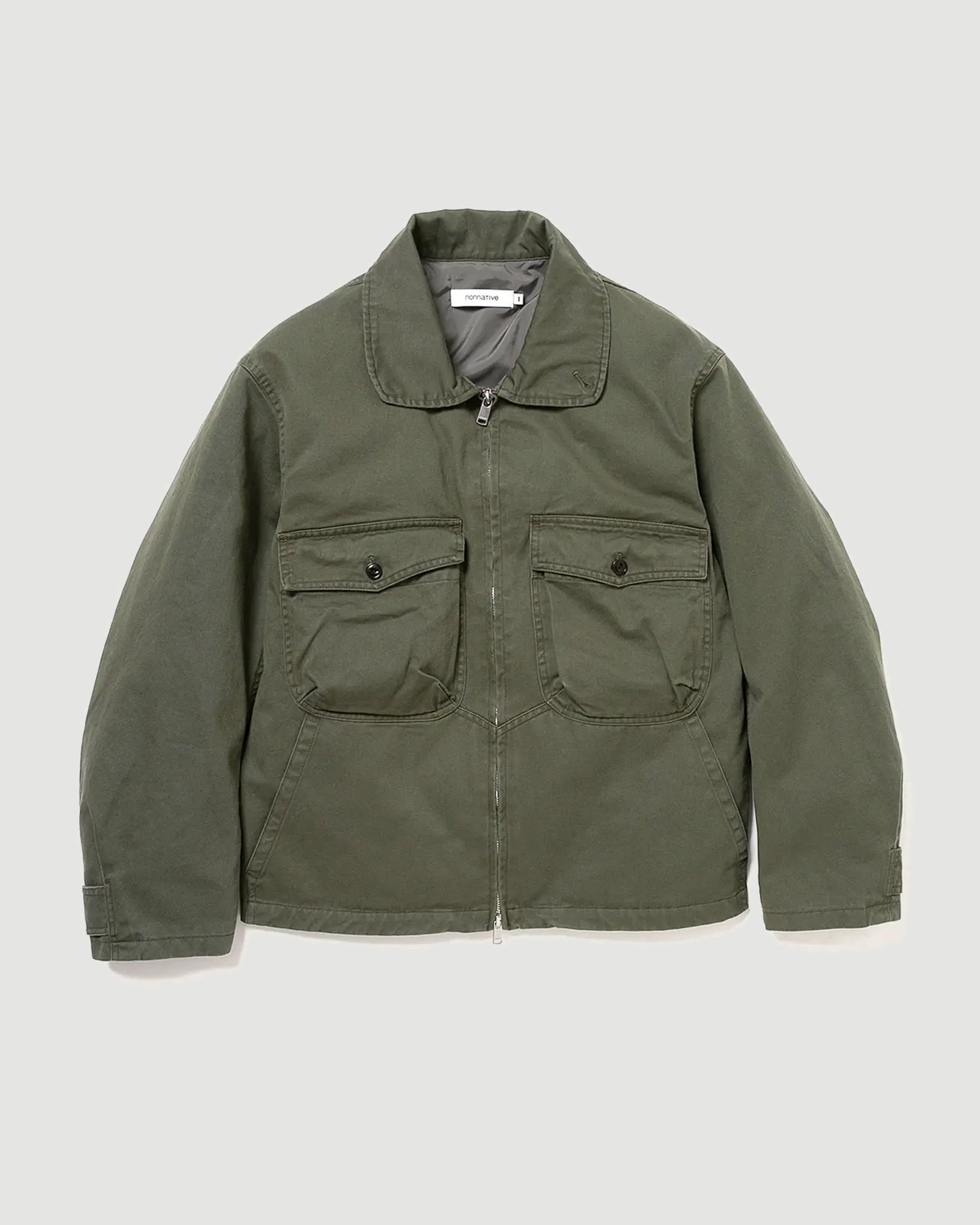 Nonnative Soldier Short Jacket Cotton Twill Khaki JKT Short Men