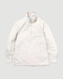 Nonnative Mariner Half Zip Pullover Overdyed Sweat Ivory Sweater Men