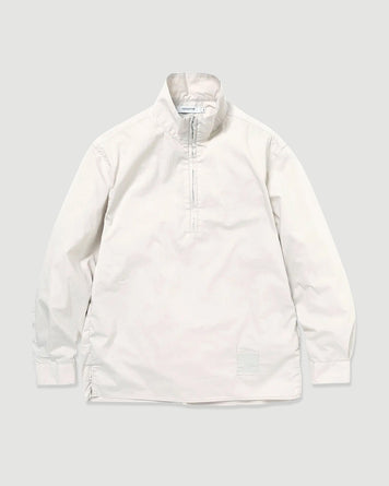 Nonnative Mariner Half Zip Pullover Overdyed Sweat Ivory Sweater Men