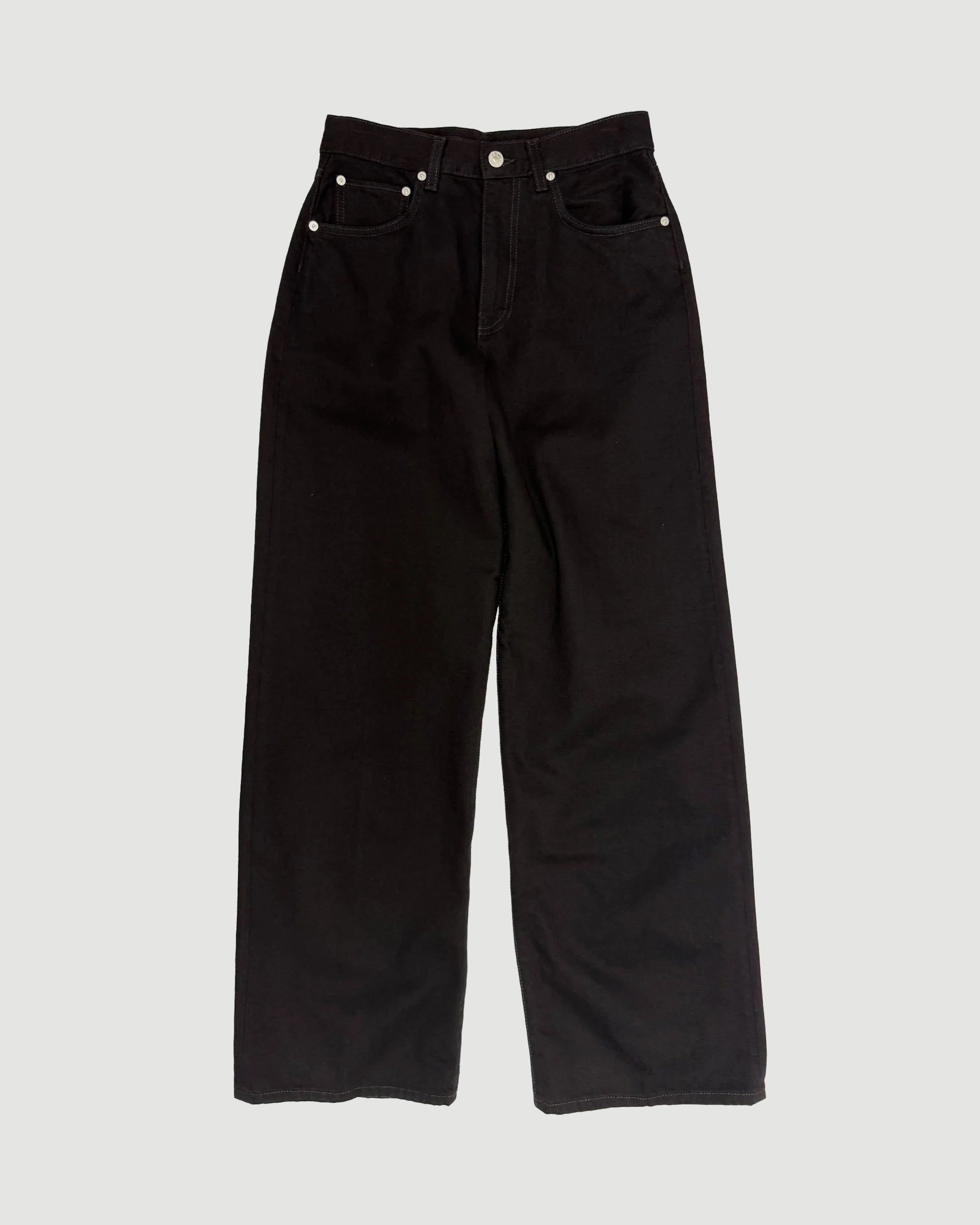 6397 Wide Jean Stay Black Denim Women