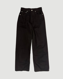 6397 Wide Jean Stay Black Denim Women
