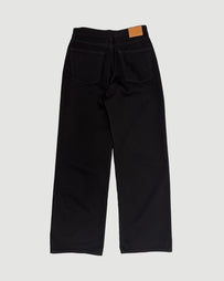 6397 Wide Jean Stay Black Denim Women