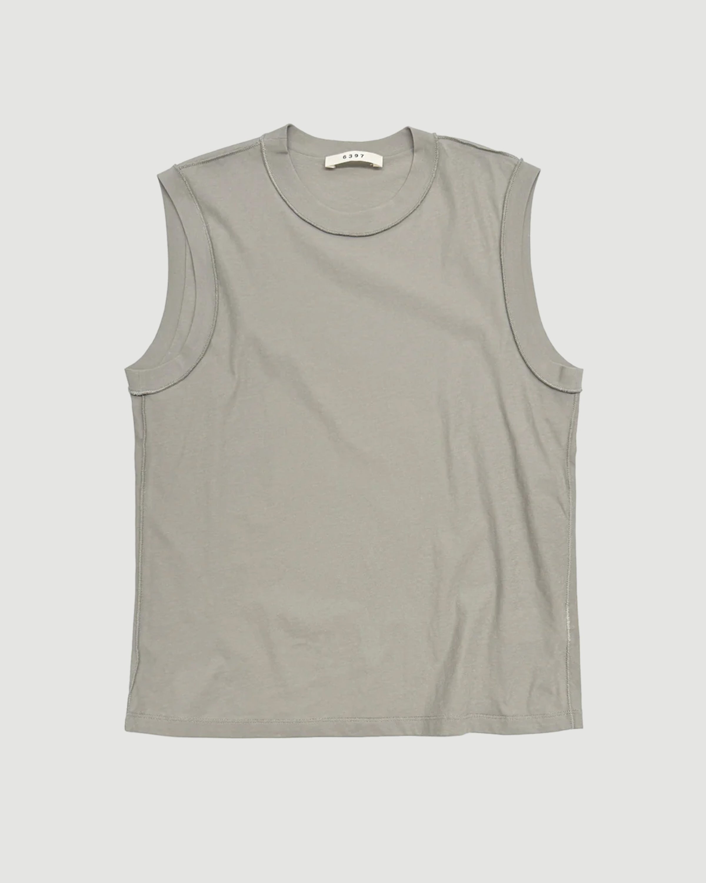 6397 Inside Out Tank Cement Shirt S/S Women