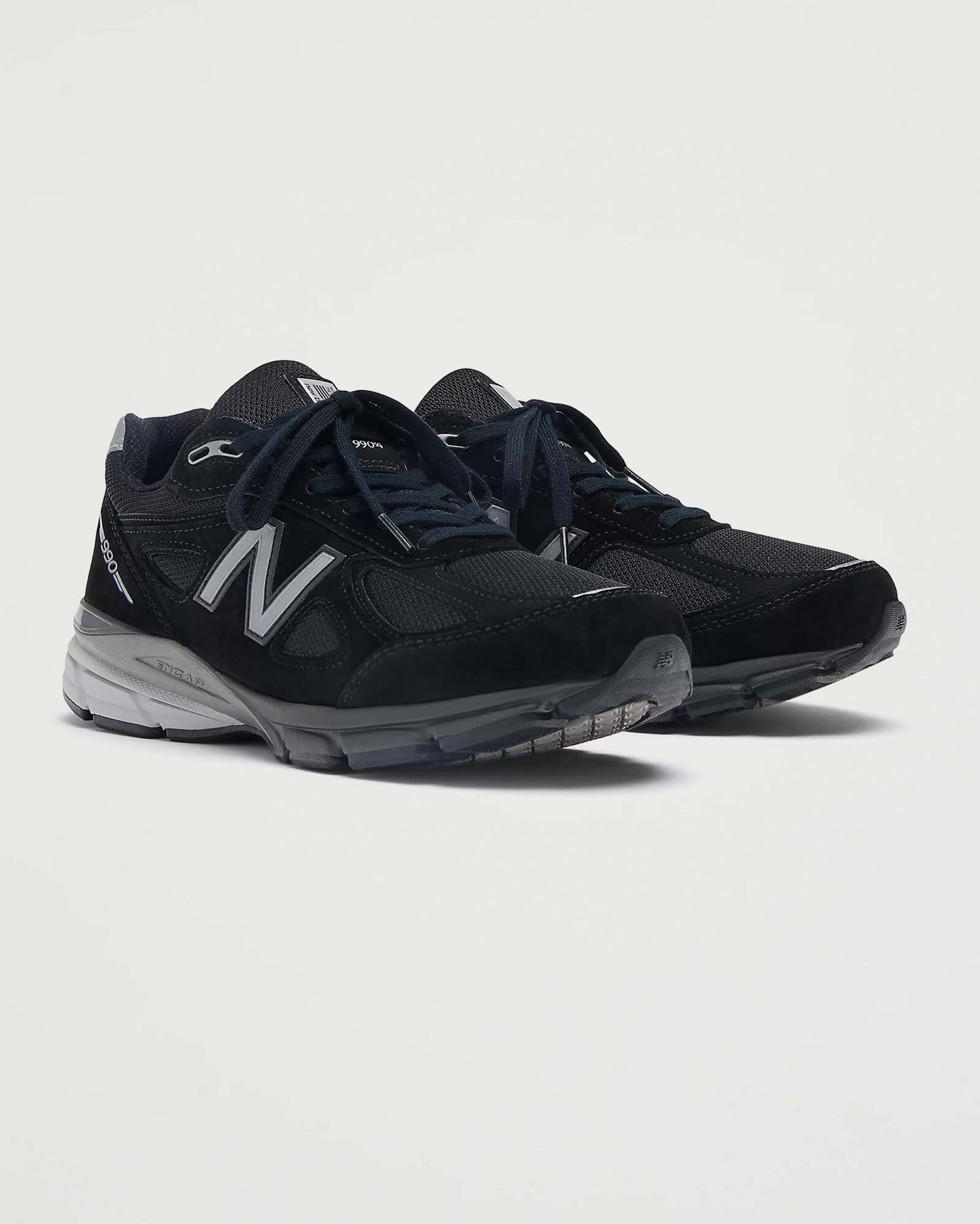 New Balance 990v4 'Made in USA' Black Shoes Sneakers Unisex