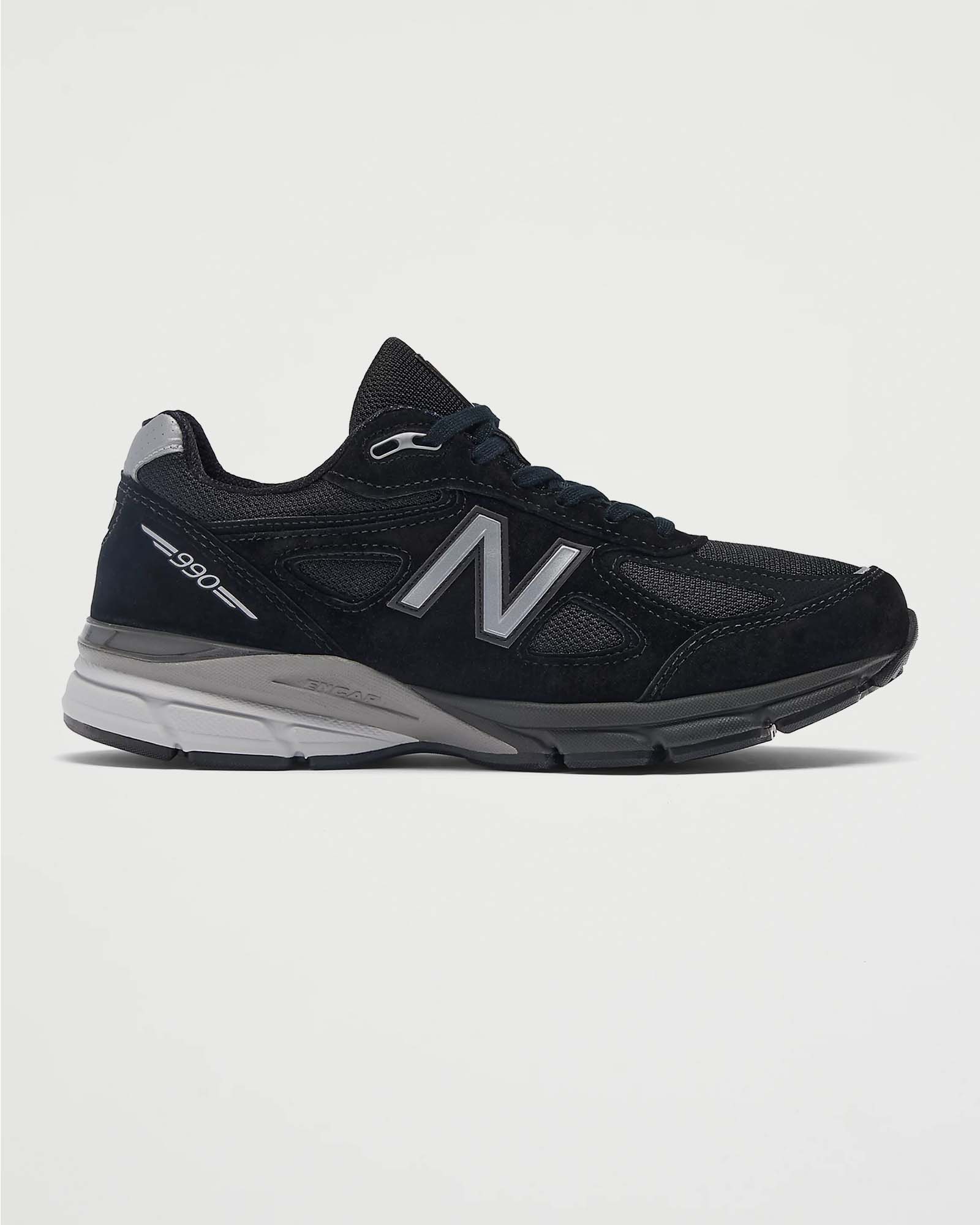 New Balance 990v4 'Made in USA' Black Shoes Sneakers Unisex