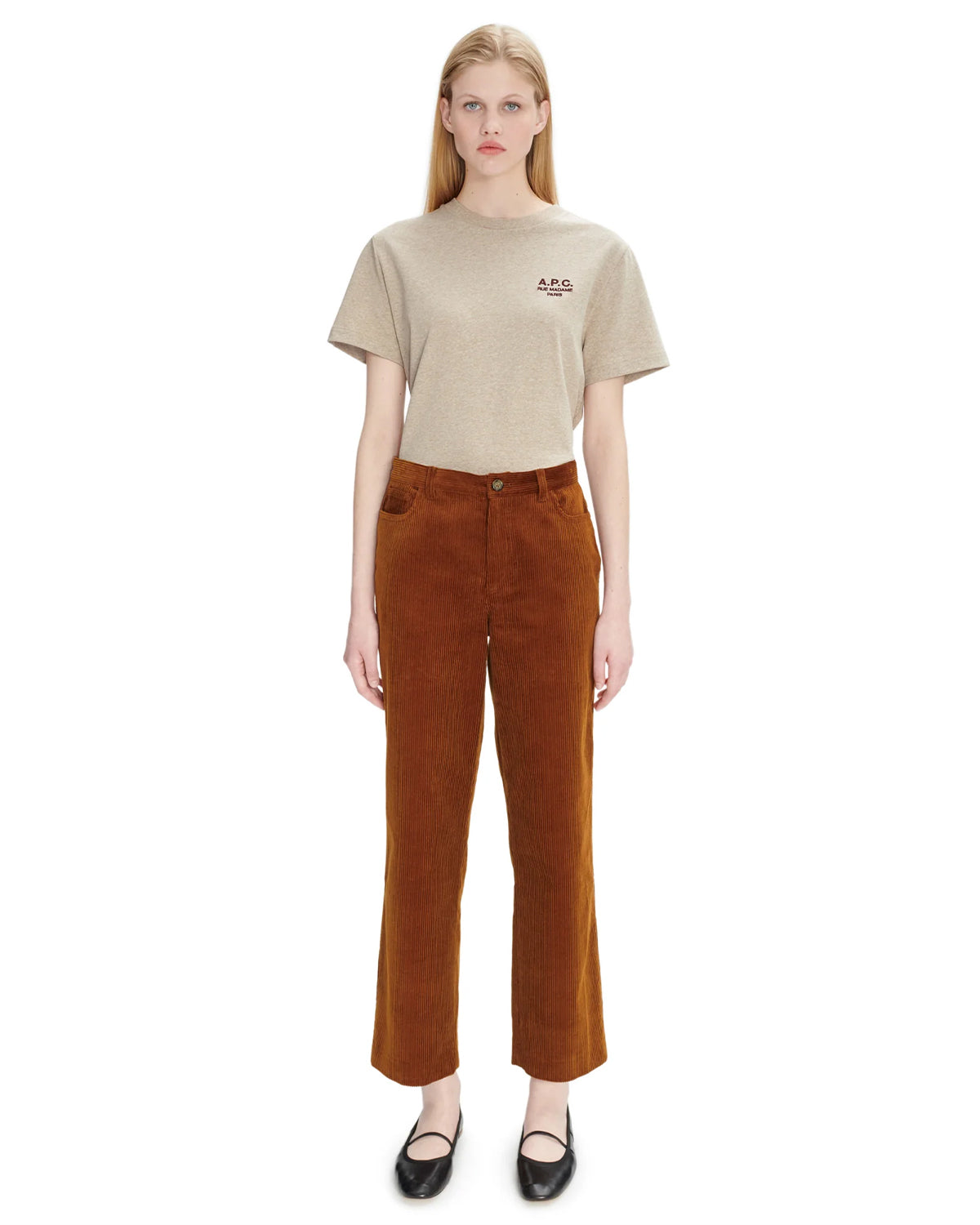 A.P.C. Jean new Sailor Camel Pants Women