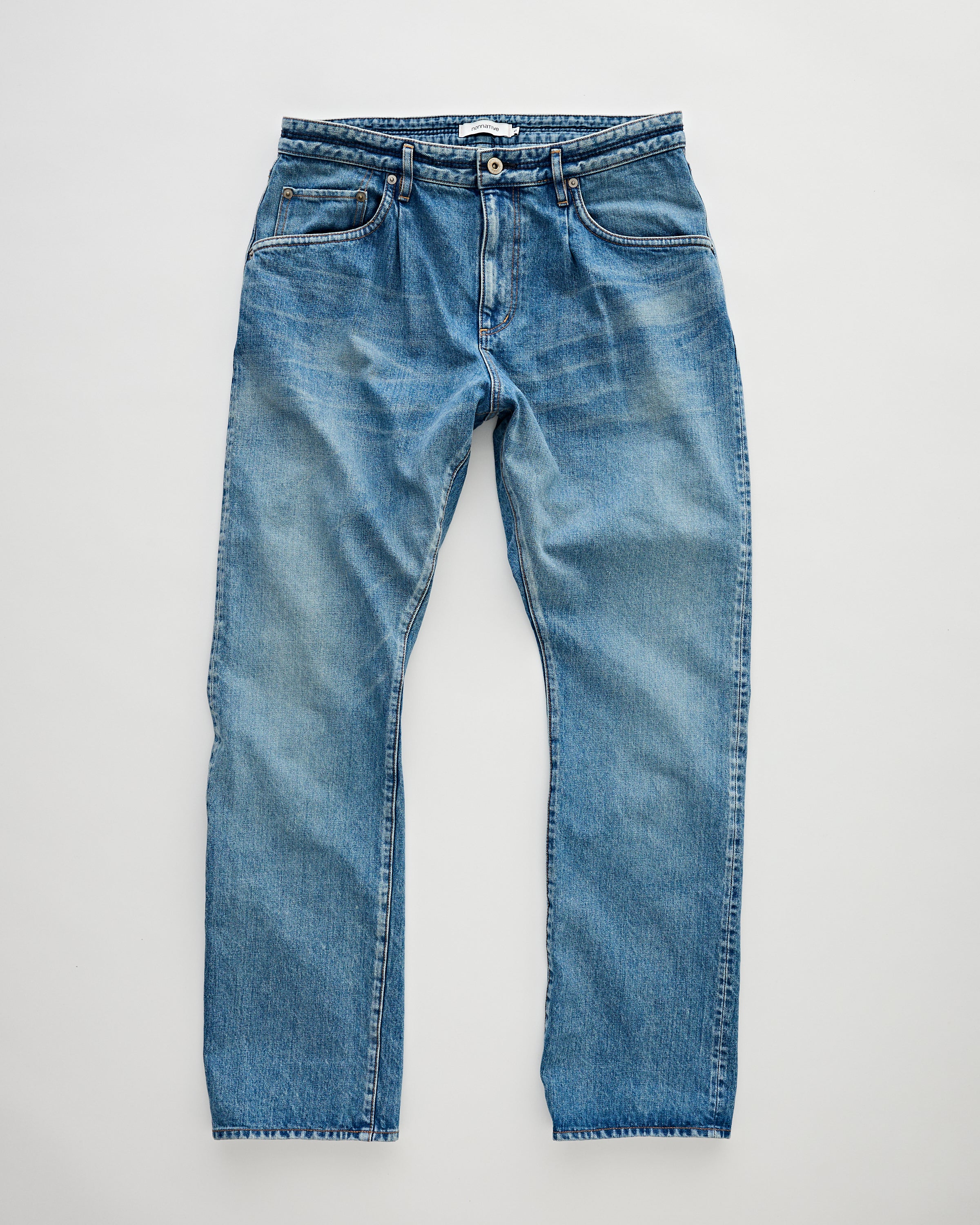 Nonnative Dweller 14oz Selvedge Denim Light Indigo Jeans Denim Men