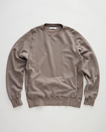 Nonnative Dweller Crew Pullover Sweat Khaki Sweater Men