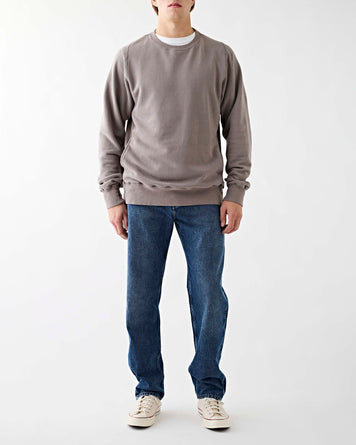 Nonnative Dweller Crew Pullover Sweat Khaki Sweater Men