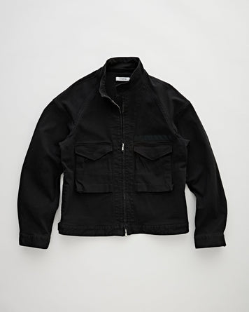 Nonnative Trooper Short Jacket Cotton Drill Twill Black JKT Short Men