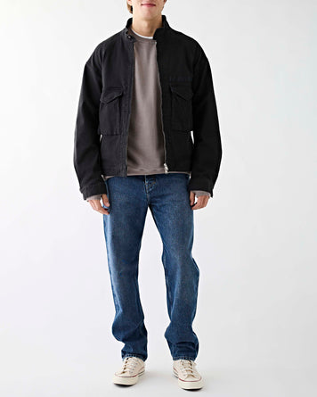 Nonnative Trooper Short Jacket Cotton Drill Twill Black JKT Short Men