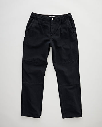 Nonnative Worker Trousers Oxford Sulfur Dye Black Pants Men