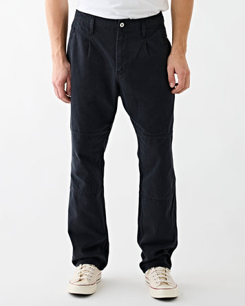 Nonnative Worker Trousers Oxford Sulfur Dye Black Pants Men