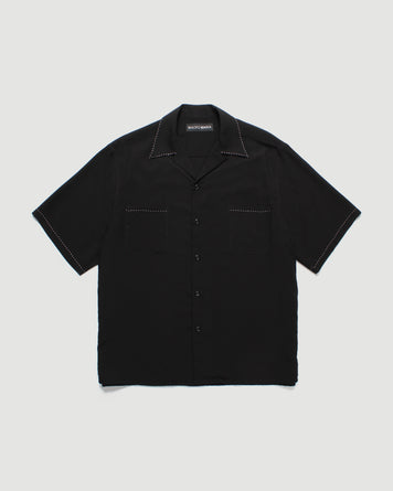 Wacko Maria 50's Shirt S/S (Type-4) Black Shirt S/S Men