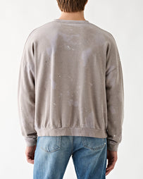 OrSlow Summer Knit Vintage Finished Light Gray Sweater Unisex