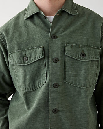 OrSlow US Army Fatigue Shirt Used Wash Shirts L/S Men