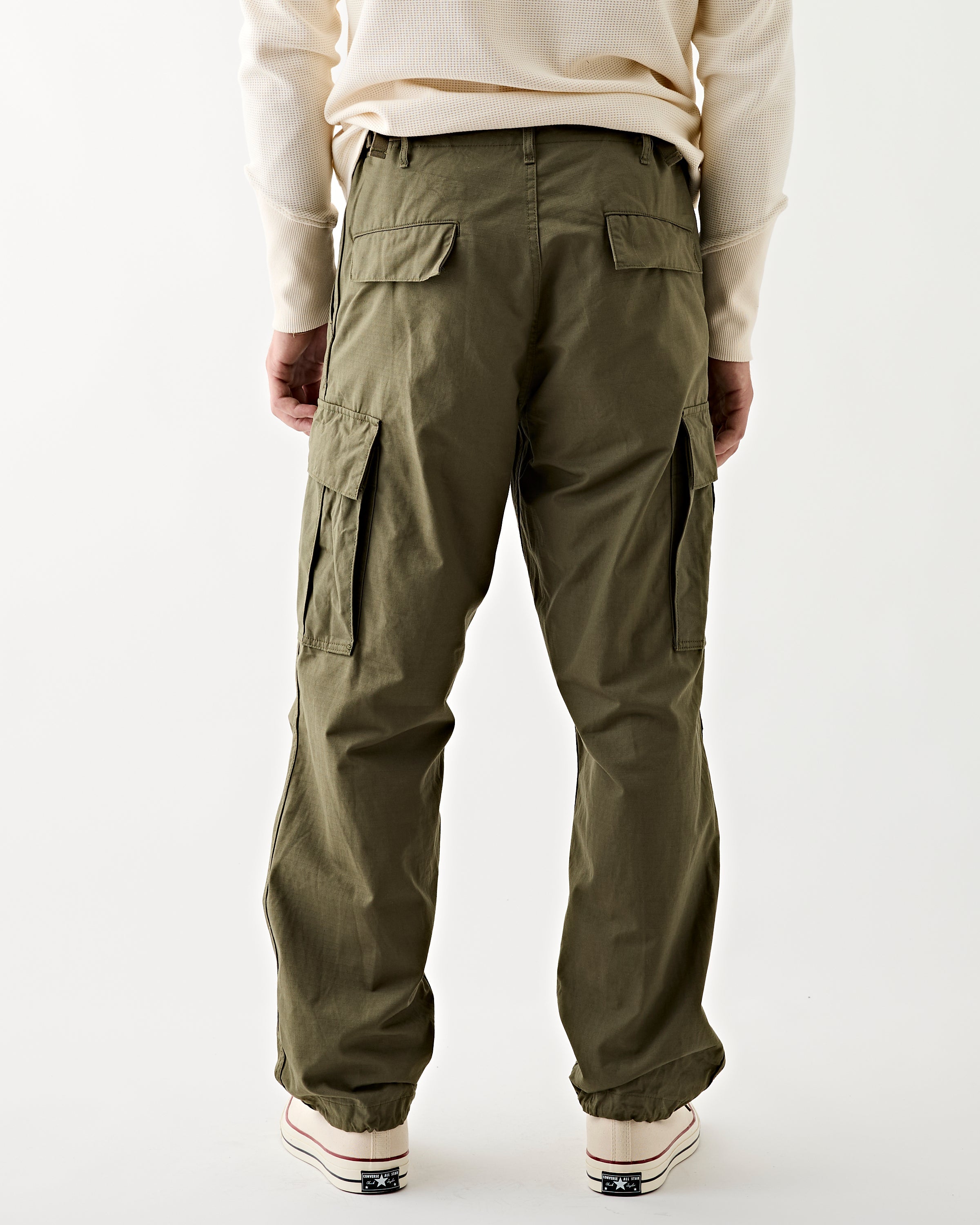 OrSlow Vintage Fit 6 Pockets Cargo Pants Army Green Pants Men