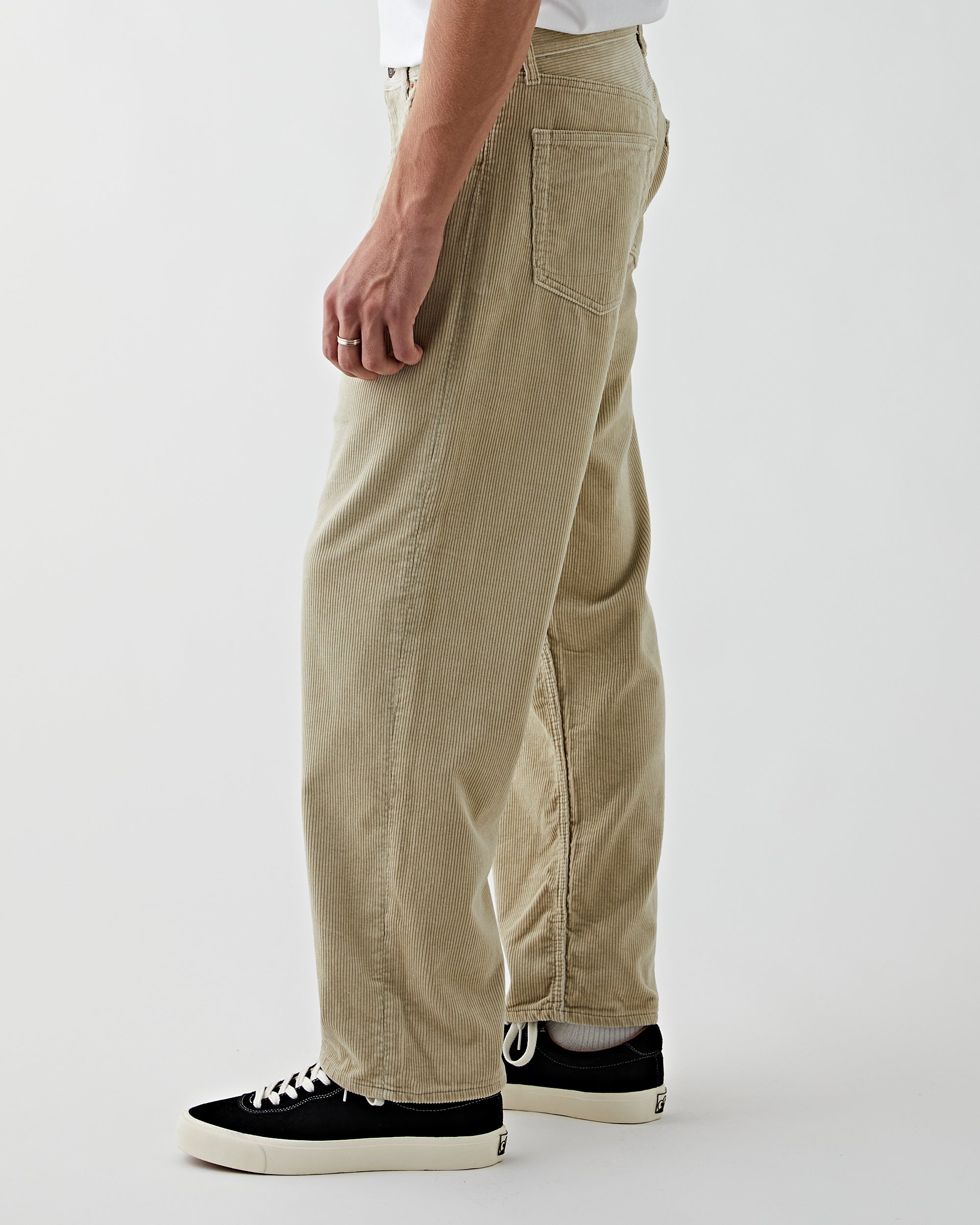 OrSlow 101 Dads Fit Corduroy Pants Ivory Pants Men