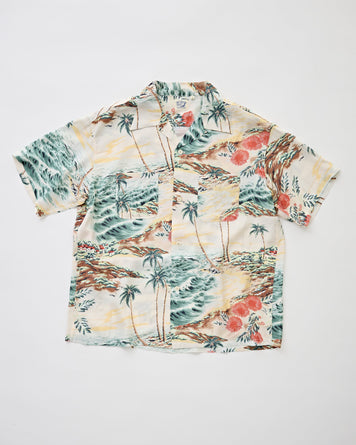 Hawaiian Shirt Ecru
