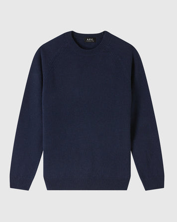 A.P.C. Pull Pierre Dark Navy MEN KNITWEAR